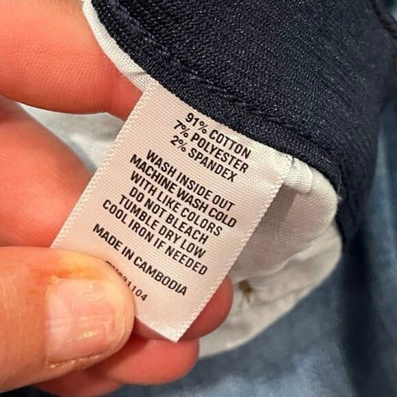 Wonderly Womens Mid-Rise Skinny Jeans Whiskering Denim Medium Wash Blue Size 8R - Picture 8 of 11